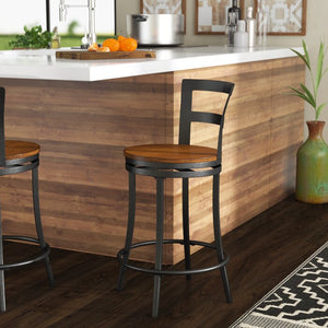 Mack 24" Swivel Barstool #AD4