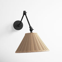 Load image into Gallery viewer, Mackinaw Iron Swing Arm Sconce
