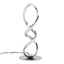 Load image into Gallery viewer, Macy-Rose Spiral Led Table Lamp, Curved Led Desk Lamp, Contemporary Minimalist Lighting Design, Warm White Light, Dimmable

