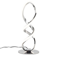 Load image into Gallery viewer, Macy-Rose Spiral Led Table Lamp, Curved Led Desk Lamp, Contemporary Minimalist Lighting Design, Warm White Light, Dimmable
