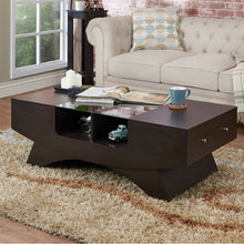 Load image into Gallery viewer, Madilynn Trestle Coffee Table with Storage
