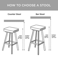 Load image into Gallery viewer, Madison Park Quarry Swivel Counter Stool
