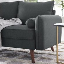 Load image into Gallery viewer, Maggie 60&quot; Wide Round Arm Loveseat #AD186
