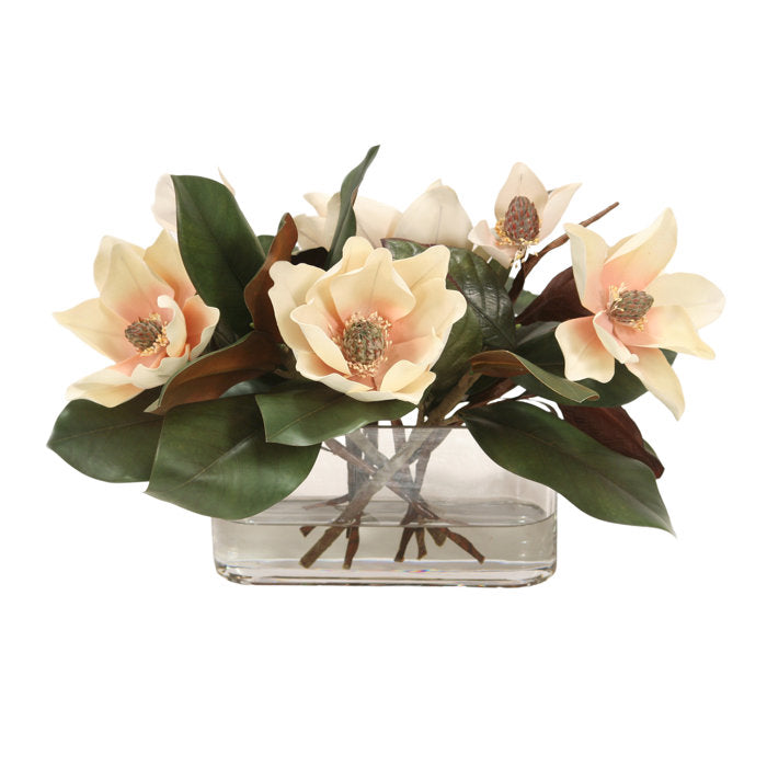 Magnolia Centerpiece in Vase