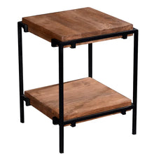Load image into Gallery viewer, Mahika 21&#39;&#39; Tall Solid Wood End Table
