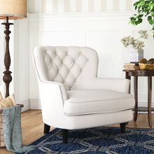 Load image into Gallery viewer, Maidenstone 23&quot; Armchair Ivory *AS IS #1367HW
