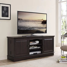 Load image into Gallery viewer, Espresso Mailus TV Stand for TVs up to 65" *AS-IS*
