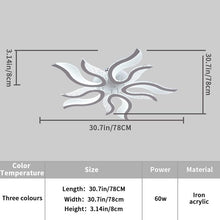 Load image into Gallery viewer, Mairie Acrylic LED Semi Flush Mount
