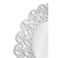 Load image into Gallery viewer, Malaika Round Wood Wall Mirror, 36&#39;&#39; H X 36&#39;&#39; W X 1&#39;&#39; D

