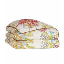 Load image into Gallery viewer, Super King Duvet Cover + 6 Additional Pieces Maldive 100% Cotton Coastal Duvet Cover Set
