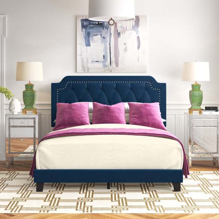 Malia Upholstered Bed, King