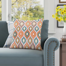 Load image into Gallery viewer, 24.5&quot; H x 24.5&quot; W x 5&quot; D Mallari Square Pillow Cover and Insert SET OF 2
