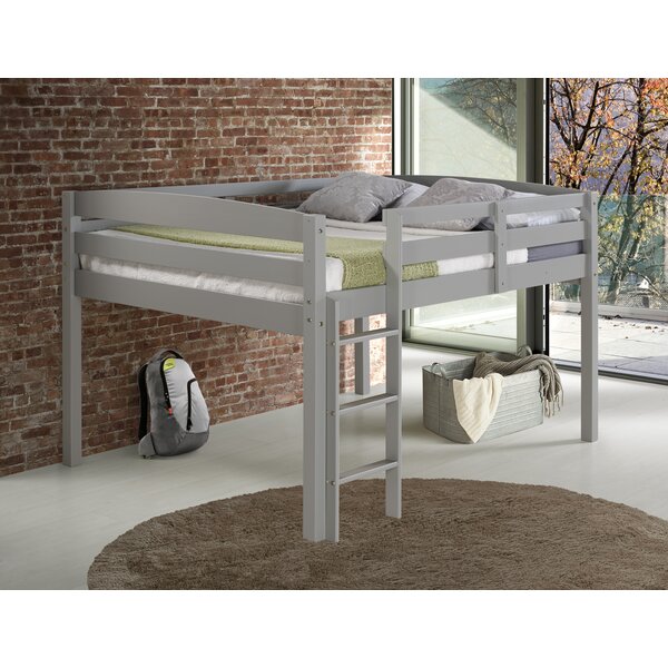 Mallika Full Solid Wood Loft Bed by Mack & Milo™ 5255RR Salvage & Co