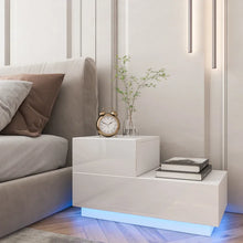 Load image into Gallery viewer, White Malvern 16.1&#39;&#39; Tall 2 - Drawer Nightstand
