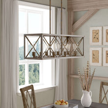 Load image into Gallery viewer, Maly 8-Light Kitchen Island Linear Pendant 7310
