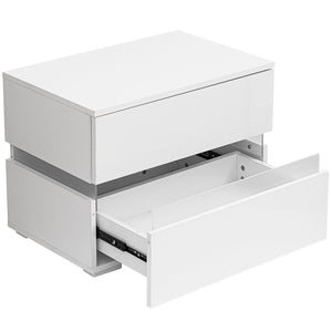 Manningtree 18'' Tall 2 Drawer Nightstand