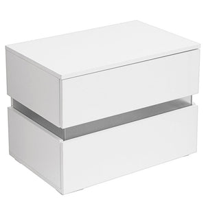 Manningtree 18'' Tall 2 Drawer Nightstand