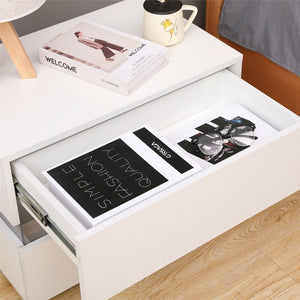 Manningtree 18'' Tall 2 - Drawer Nightstand