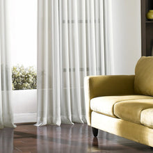 Load image into Gallery viewer, Mannino Solid Sheer Grommet Single Curtain Panel, 59&quot; W x 132&quot; L
