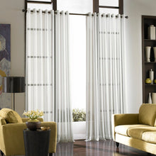 Load image into Gallery viewer, Mannino Solid Sheer Grommet Single Curtain Panel, 59&quot; W x 132&quot; L
