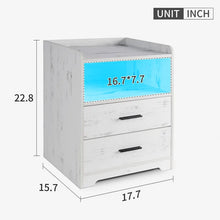 Load image into Gallery viewer, Manufactured Wood Nightstand
