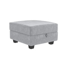 Load image into Gallery viewer, Manusite 25.6&#39;&#39; Wide Square Storage Ottoman with Storage
