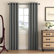 Load image into Gallery viewer, Manzano Solid Room Darkening Grommet Curtain Panel Set of 2 - GL583
