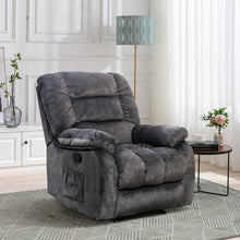 Load image into Gallery viewer, Marable Super Soft And Oversize Manual Recliner With Massage And Heat
