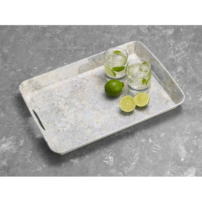 Marble Melamine Serving Tray (1634ND)
