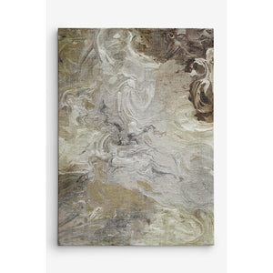 'Marbled Linen' Oil Painting Print on Wrapped Canvas 5136RR