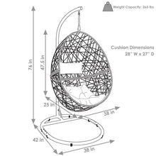 Load image into Gallery viewer, Marcheline Swing Chair with Stand
