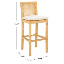 Load image into Gallery viewer, Mariah Solid Wood 29.53" Bar Stool 2061CDR
