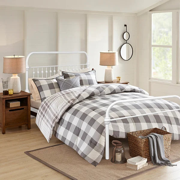 Queen White Marina Standard Bed