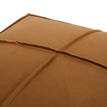 Load image into Gallery viewer, Mariya 24&#39;&#39; Wide Velvet Square Pouf Ottoman
