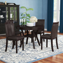 Load image into Gallery viewer, 42&#39;&#39; L X 42&#39;&#39; W X 30&#39;&#39; H Marjorie 4 Person Solid Wood Dining Set
