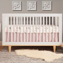 Load image into Gallery viewer, White/Natural Marley 3-in-1 Convertible Crib  7265
