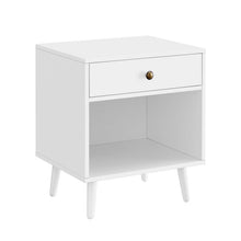 Load image into Gallery viewer, Marone Solid + Manufactured Wood Nightstand
