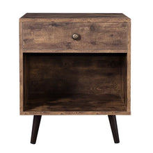 Load image into Gallery viewer, Marone Solid + Manufactured Wood Nightstand
