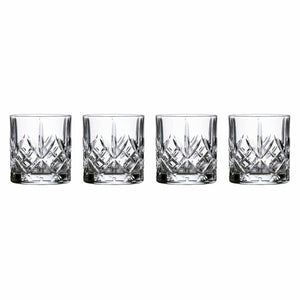 Marquis by Waterford Maxwell 11 oz. Lead Crystal Whiskey Glass (Set of 4)