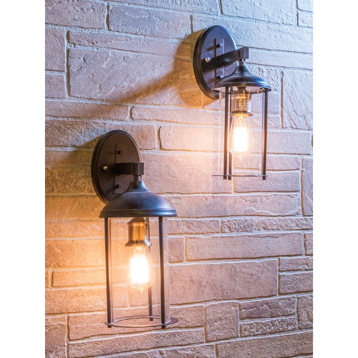 Single Marshall Outdoor Wall Lantern Rubbed Oil Bonze #1884HW