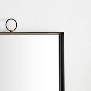 27.5'' H x 23.5'' W x 2.5'' D Marshall Rectangle Metal Wall Mirror