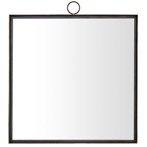 27.5'' H x 23.5'' W x 2.5'' D Marshall Rectangle Metal Wall Mirror