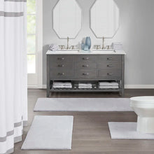 Load image into Gallery viewer, 24&quot; x 40&quot; Gray Marshmallow Bath Rug
