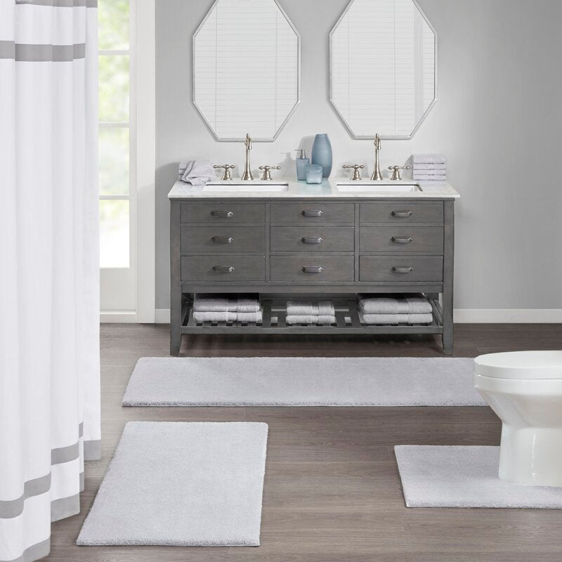 Marshmallow Bath Rug (Set of 2)