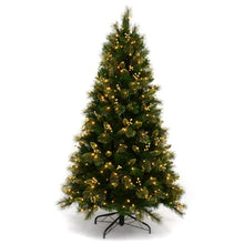 Load image into Gallery viewer, Lighted Artificial Pine Christmas Tree

