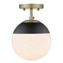 Load image into Gallery viewer, Martina 1 - Light 7.5&#39;&#39; Simple Globe Semi Flush Mount 2850AH
