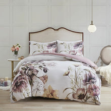 Load image into Gallery viewer, King Duvet Cover + 2 Shams Blush Maryann Duvet Cover Set (SB478)
