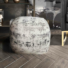 Load image into Gallery viewer, Maryann Pouf Gray Multi 2990RR
