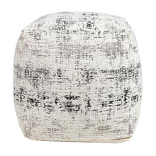 Load image into Gallery viewer, Maryann Pouf Gray Multi 2990RR

