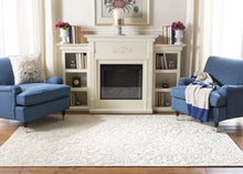 Load image into Gallery viewer, Marys Handmade Tufted Wool Area Rug in Ivory, Rectangle 6&#39; x 9&#39;
